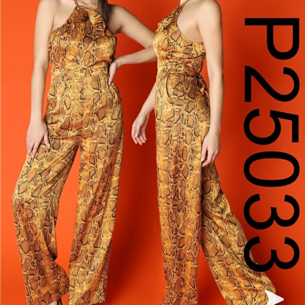 Halter jumpsuit